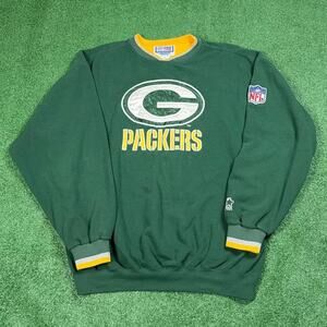 Vintage Green Bay Packers Starter Crewneck Sweatshirt NFL Starter Pro Line 90s